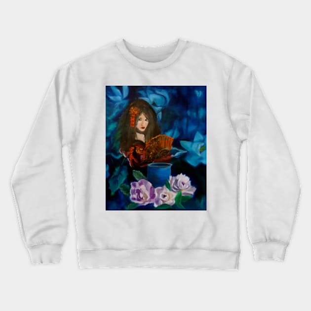 Asian Beauty Crewneck Sweatshirt by jennyleeandjim